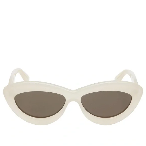 Loewe White Cat Eye Sunglasses